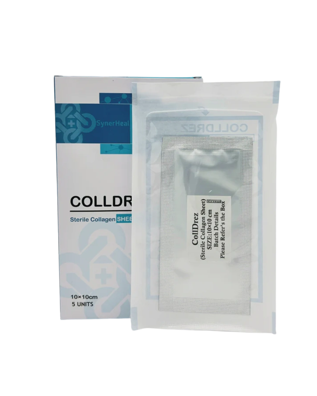 Colldrez Wet Collagen Sheet Dressing for Burn