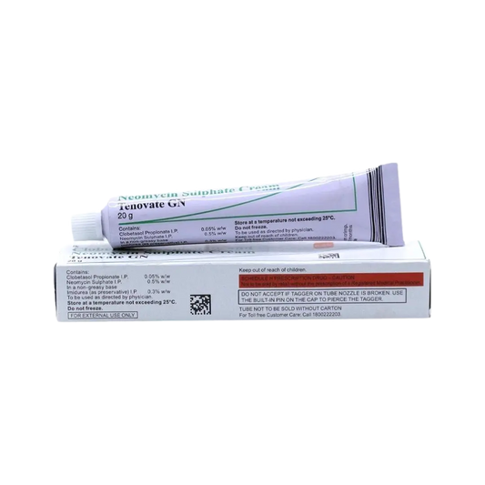 Tenovate GN Cream – Treatment for Bacterial Skin Infections, Itching & Inflammation