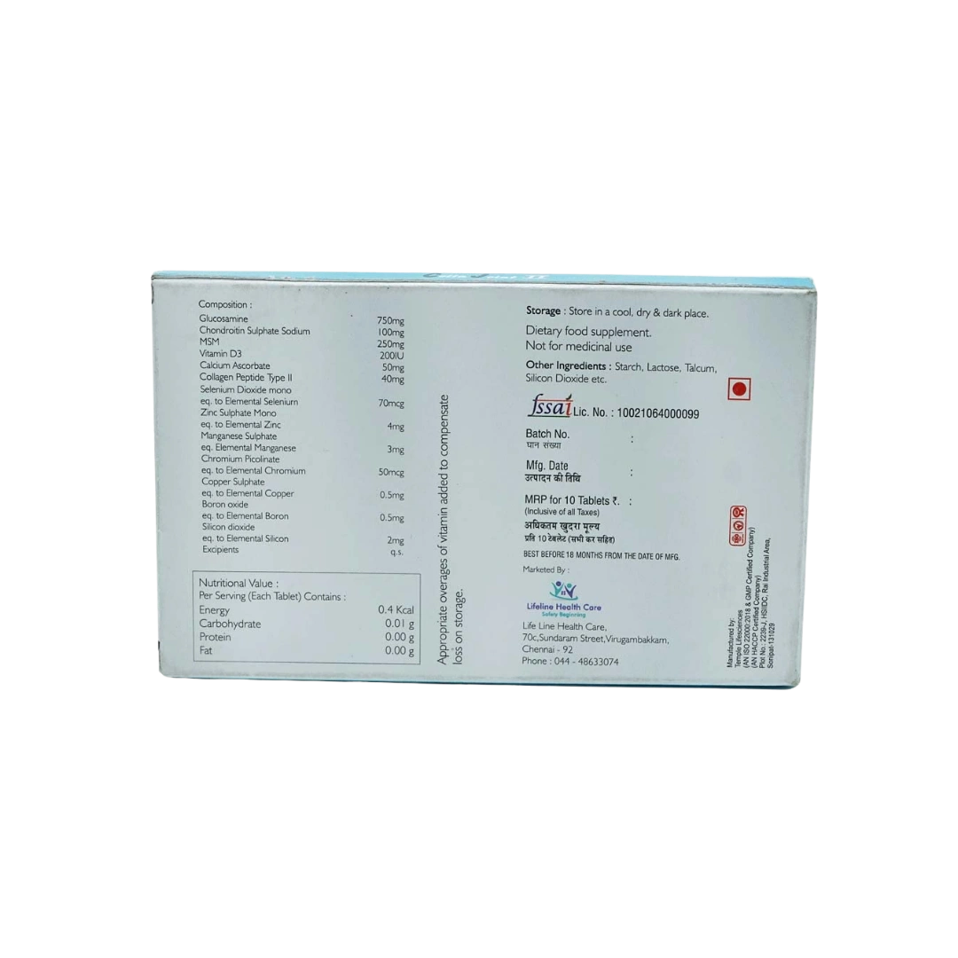 Colla Joint II Tablets | Joint Health & Mobility Support | 10 Tablets