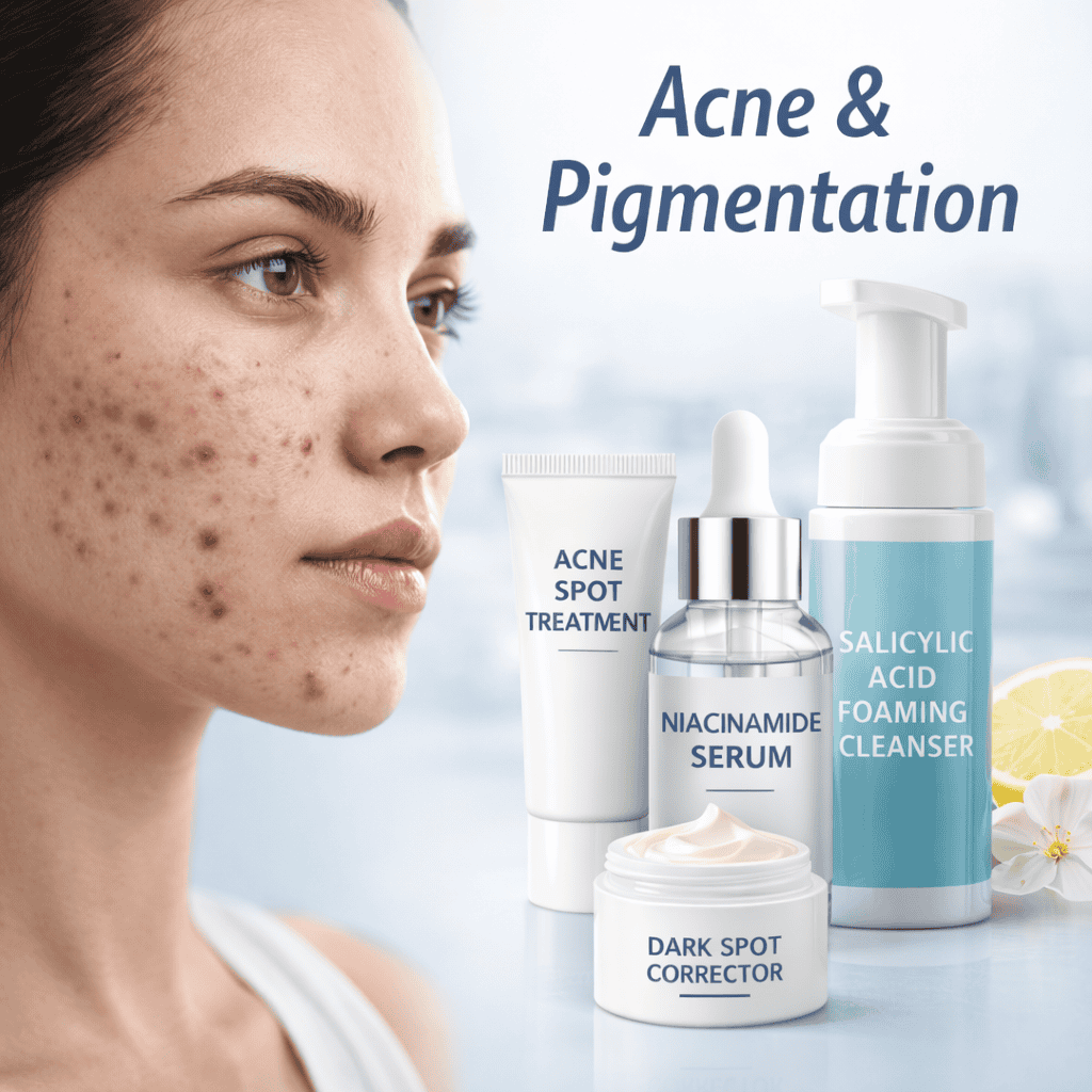 Acne and Pigmentation Product catagory