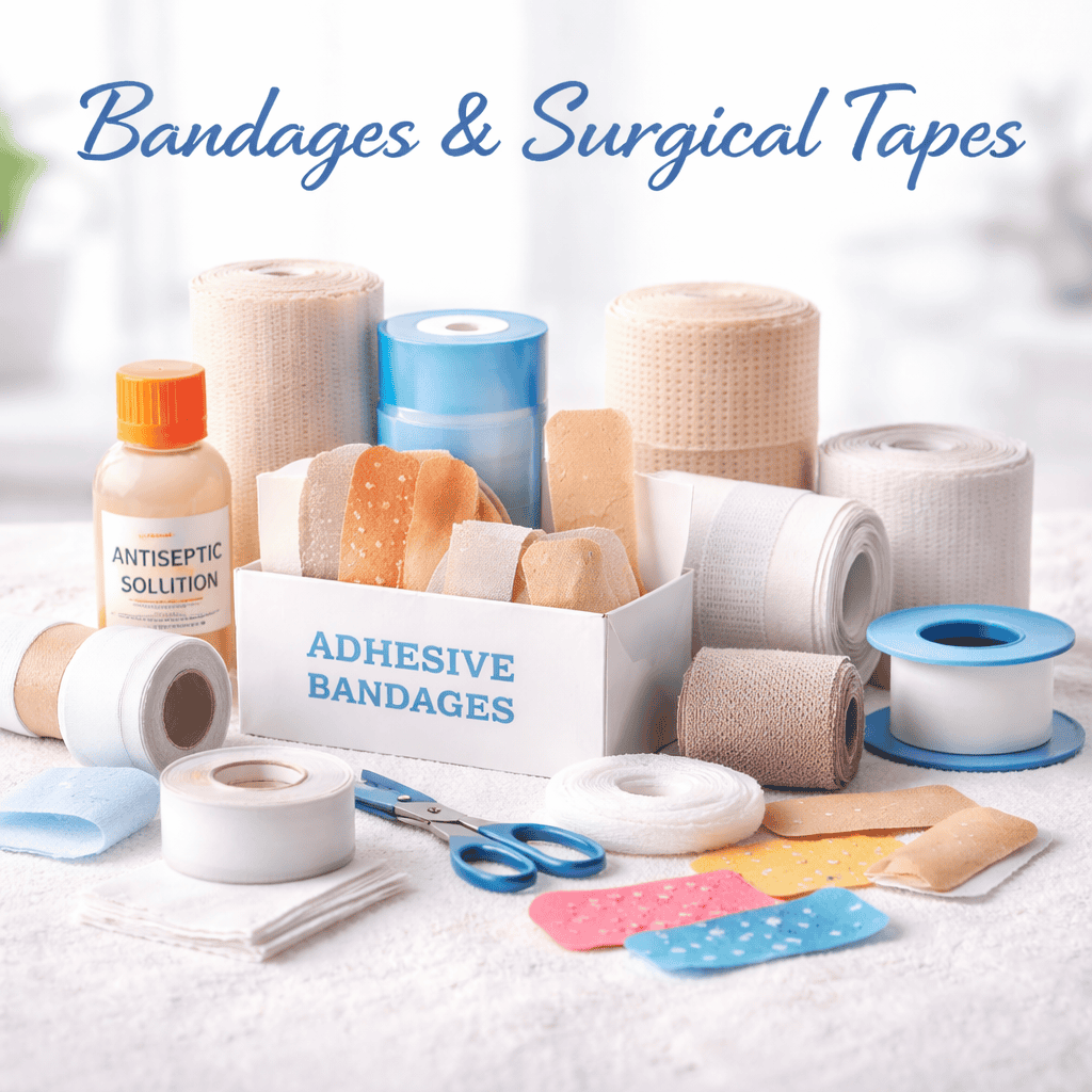 Bandages and surgical tapes wcm prodcut catg