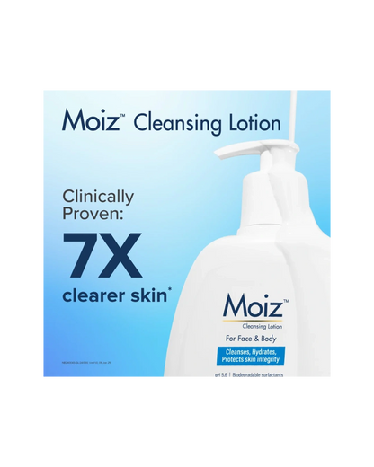 Moiz Cleansing Lotion – Gentle & Effective Daily Cleanser for Sensitive Skin