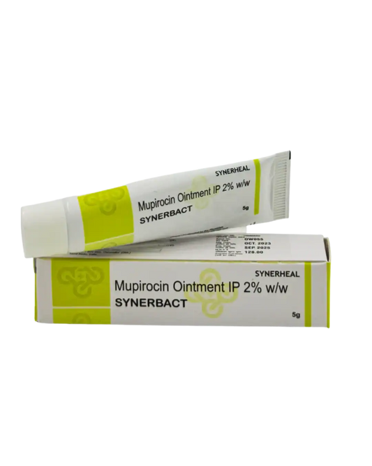Synerbact Mupirocin ointment / controlling infection