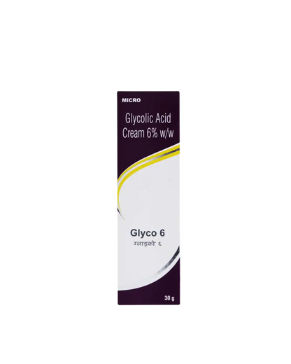 Glyco 6% Cream 30 Gm Micro Labs