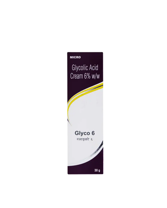Glyco 6% Cream 30 Gm Micro Labs