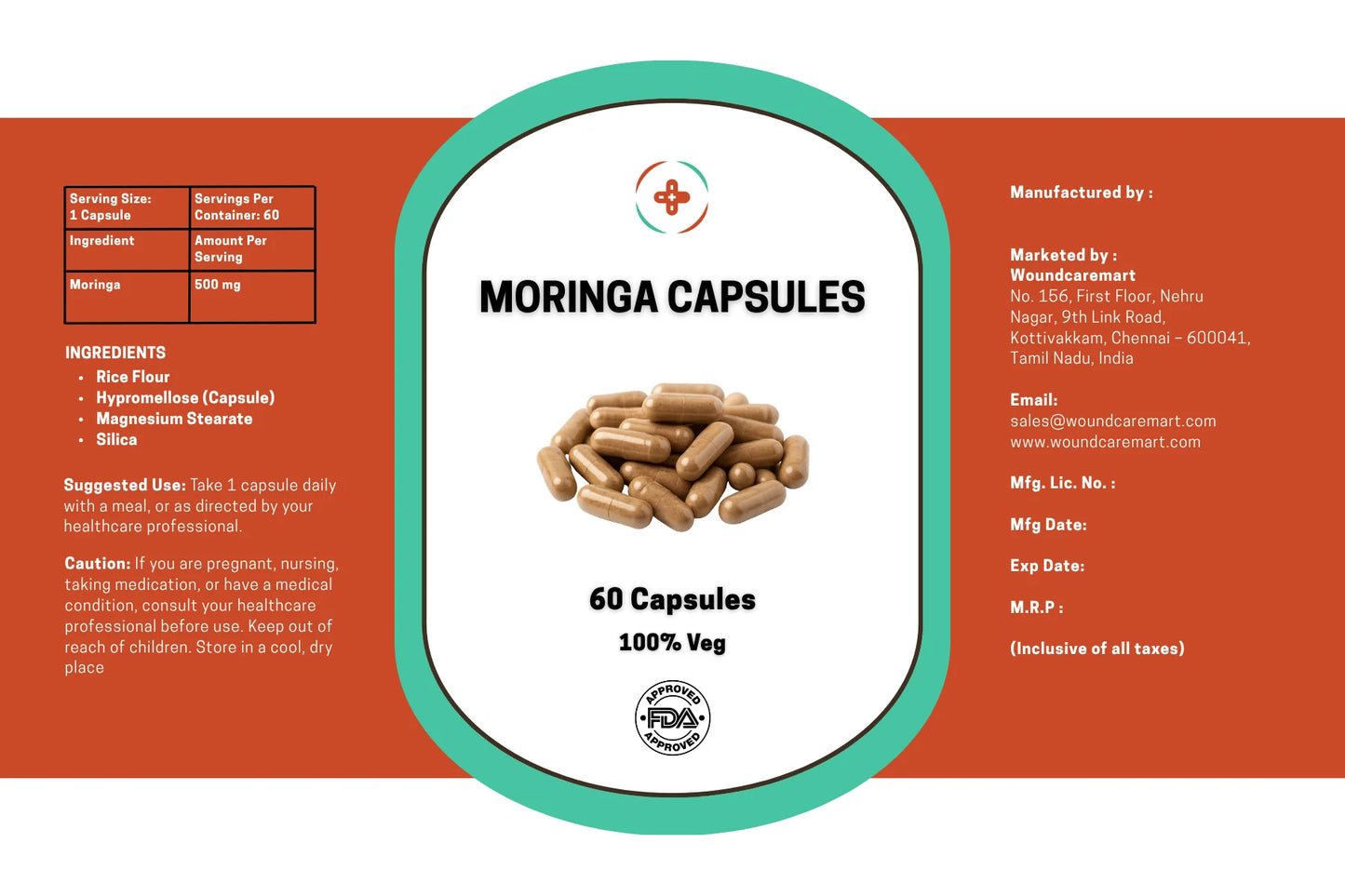 Buy Moringa Capsules for Energy, Immunity & Daily Nutrition