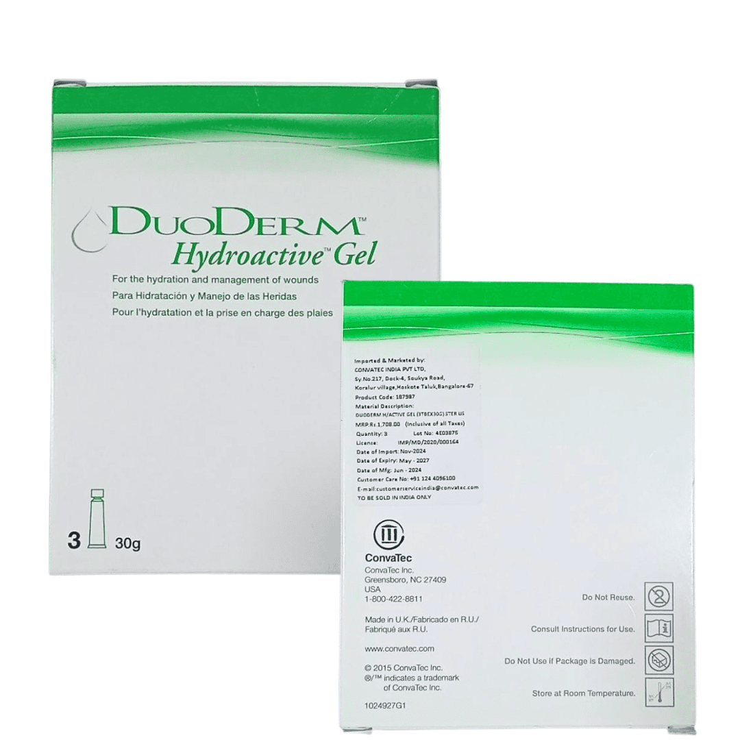 Duoderm Hydroactive Gel 30gm Moist Wound Healing & Debridement
