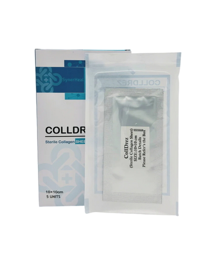 Colldrez Wet Collagen Sheet Dressing for Burn