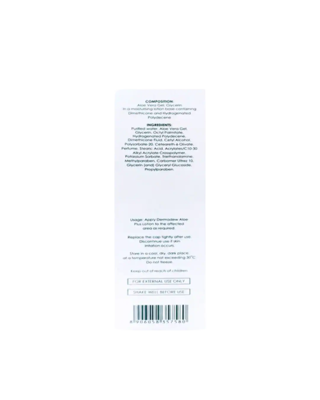 DERMADEW Aloe Plus Moisturiser Lotion