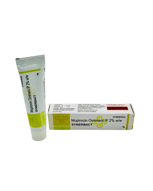 Synerbact Mupirocin ointment / controlling infection
