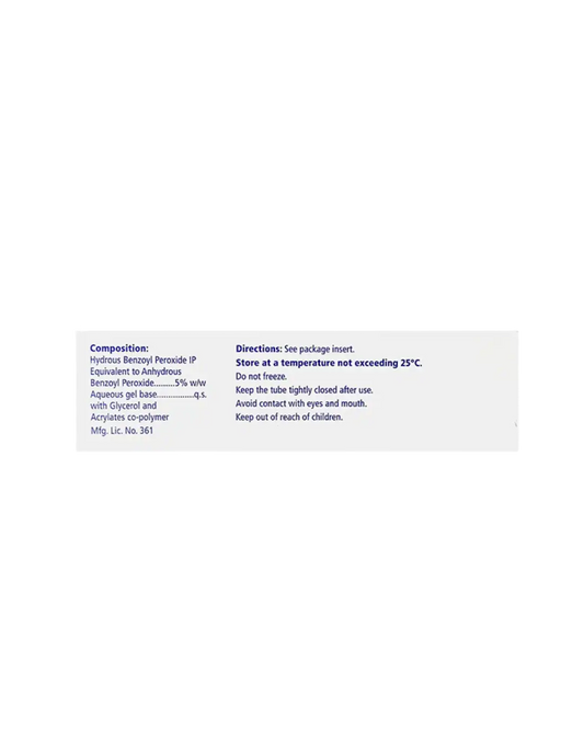 Benzac AC 5% Gel 30 GM Galderma Pharma