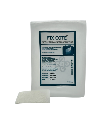 Fix Cote Sterile resorbable collagen sponge dressing