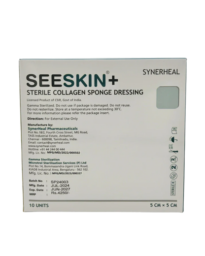 Seeskin plus Collagen sponge / bedsore dressing / sponge dressing