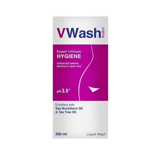 VWash Plus Intimate Hygiene Wash with Sea Buckthorn Oil | PH Balanced Daily Feminine Wash