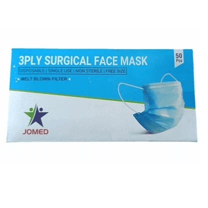 3 Ply surgical Face mask Pack of 50 | Jomed