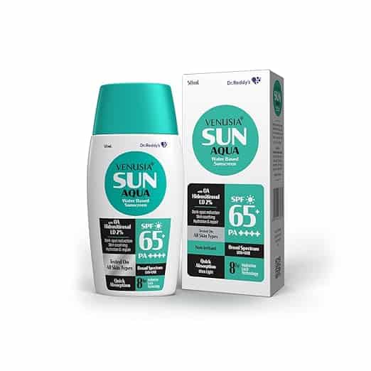 Venusia Water based sunscreen