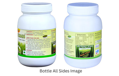 Girme's Organic Wheat Grass Powder - 100g Bottle