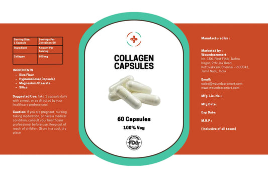 Buy Collagen Capsules for Skin, Hair & Joint Health Online