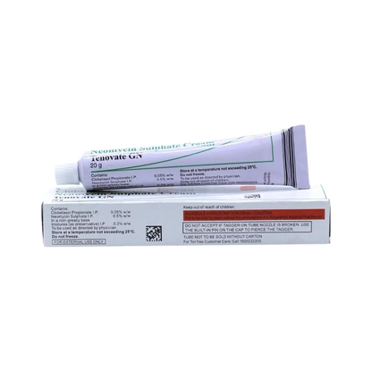 Tenovate GN Cream – Treatment for Bacterial Skin Infections, Itching & Inflammation