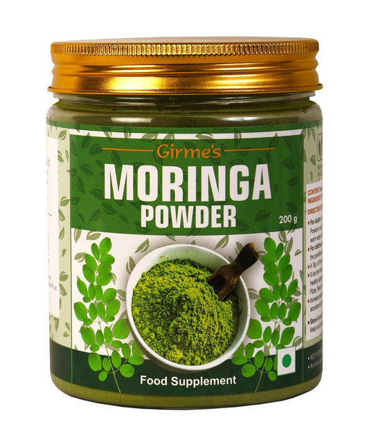 Moringa Powder 200g Jar - Girme’s