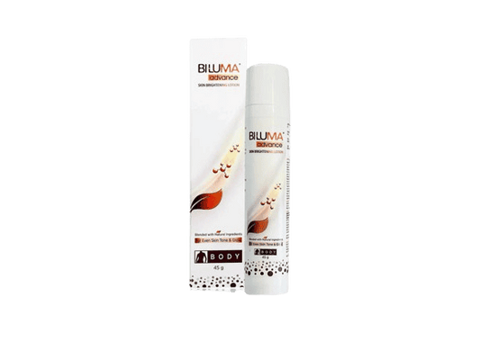 Biluma Advance Skin Brightening Lotion for Face & Body – 45gm | For All Skin Tones | Fades Dark Spots | With Natural Ingredients