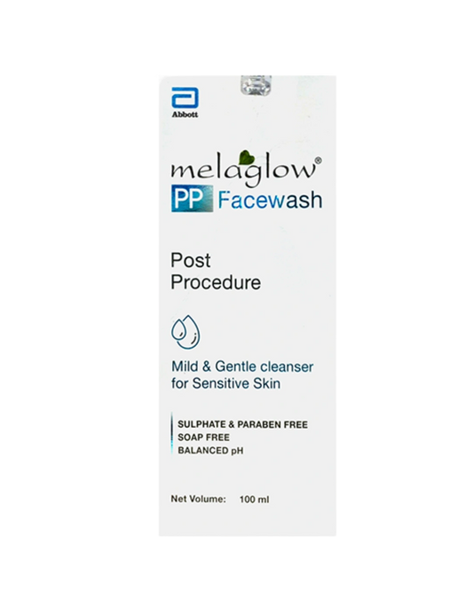 MELAGLOW pp face wash 1