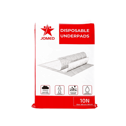 Disposable underpads 60cmx90cm - 10 Nos | Jomed