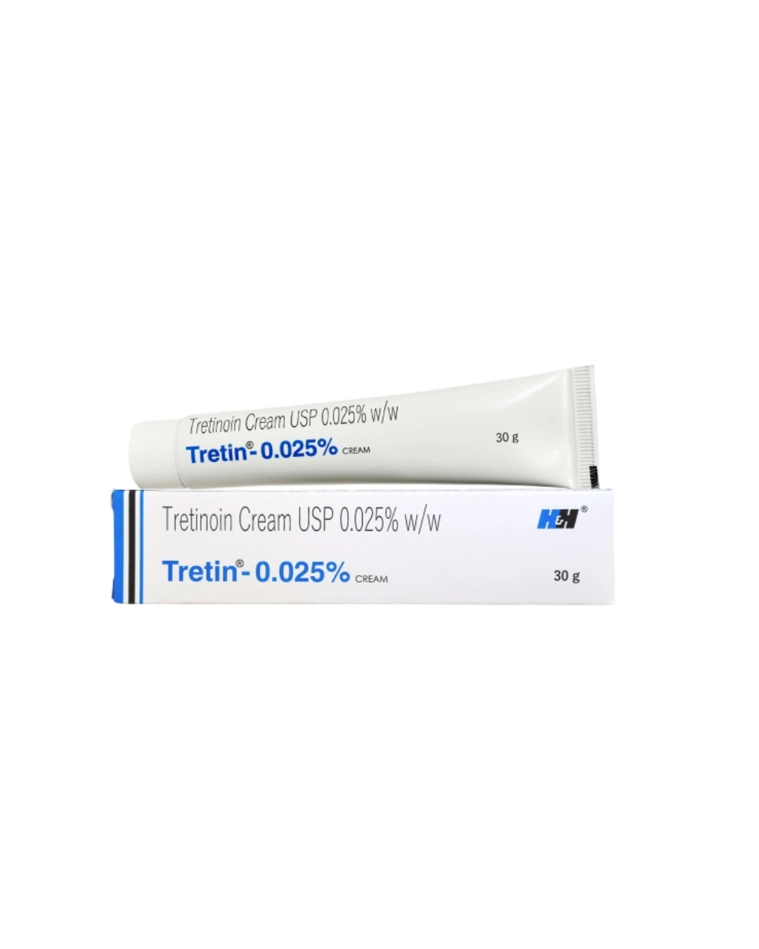 Tretin 0.025% Cream 30GM H&H Pharmaceuticals