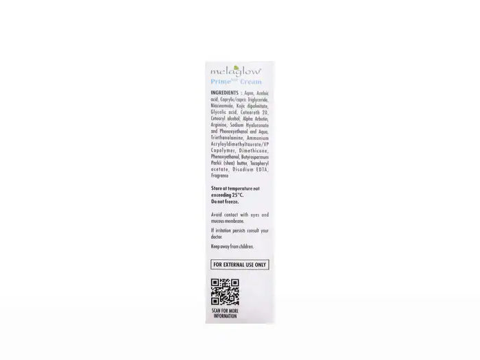 Buy MELAGLOW PRIME Depigmenting Cream 20gm Online at Woundcarem