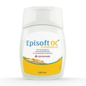 Episoft OC Cleansing Gel – Daily Face Wash for Oily, Combination & Normal Skin | Acne-Control Cleanser for Men & Women | Dermatologist Recommended | 125ml