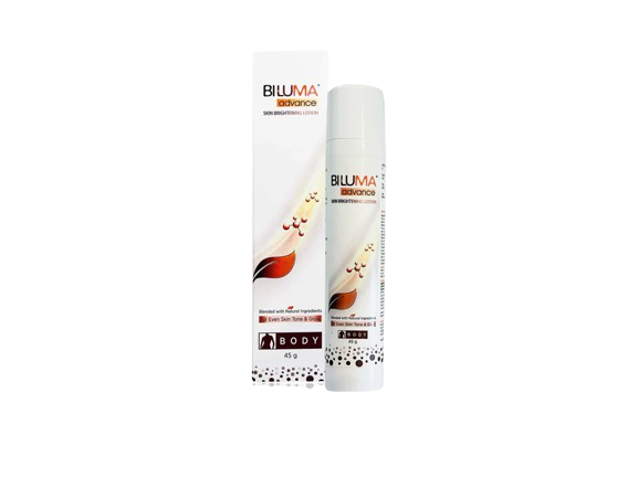 Biluma Advance Skin Brightening Lotion for Face & Body – 45gm | For All Skin Tones | Fades Dark Spots | With Natural Ingredients