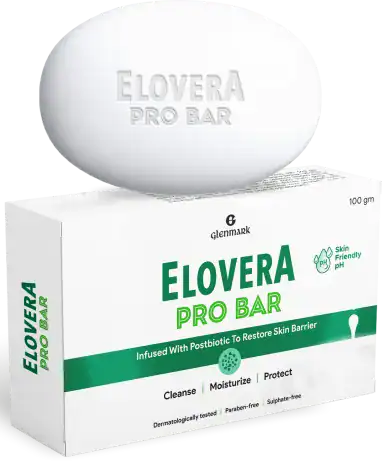 Buy Elovera PRO Bar 100gm-Infused With Postbiotic To Restore Skin Barrier Online at Woundcaremart