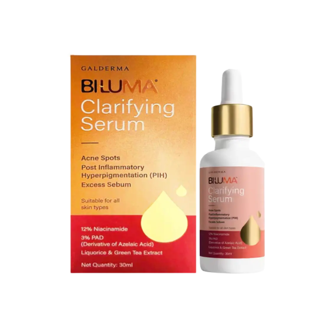 Biluma Clarifying Serum 30ml | Fades Dark Spots & Evens Skin Tone | Brightening Daily Serum
