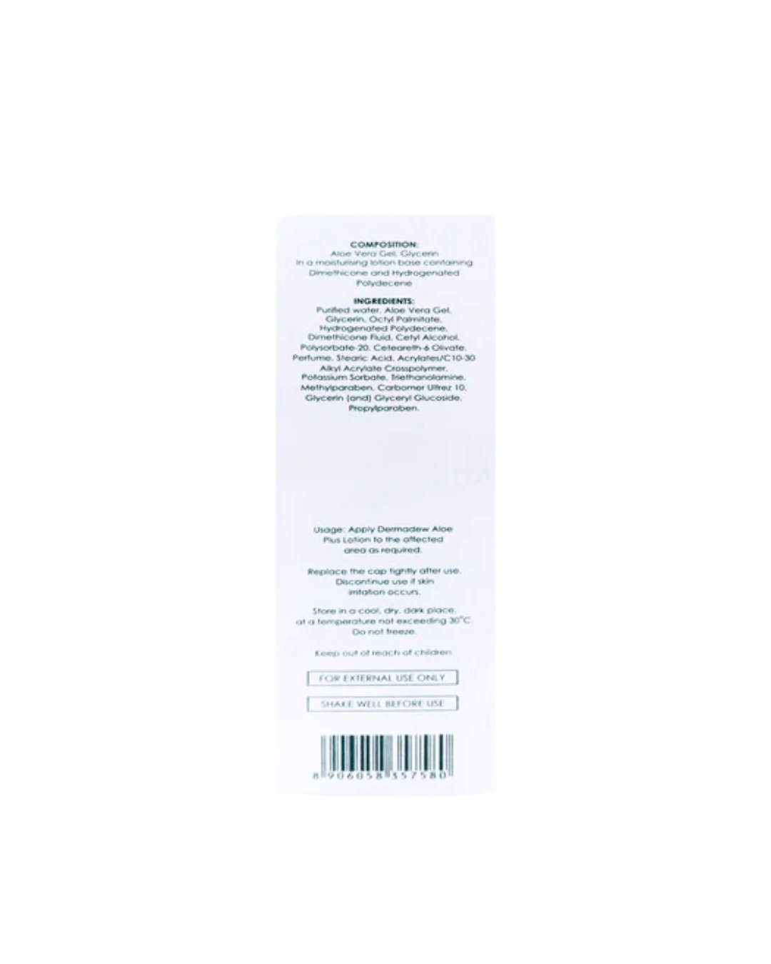 DERMADEW Aloe Plus Moisturiser Lotion