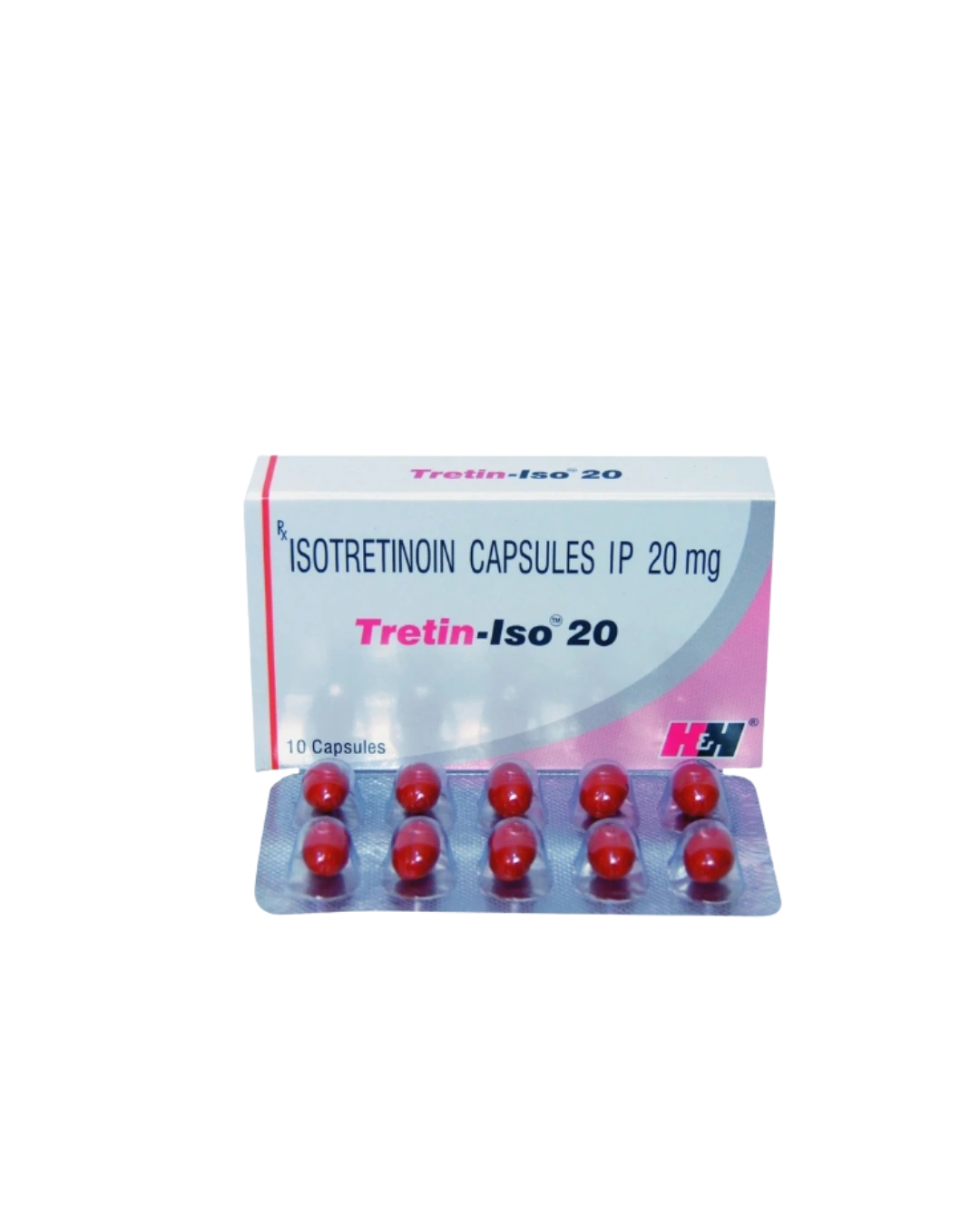 Tretin ISO 20MG CAP 10'S H&H Pharmaceuticals