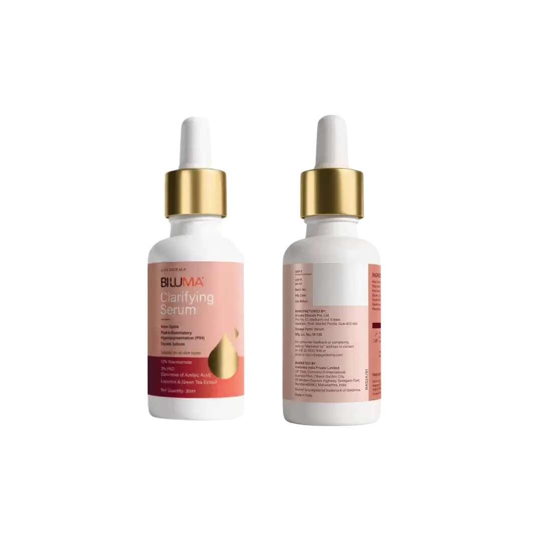 Biluma Clarifying Serum 30ml | Fades Dark Spots & Evens Skin Tone | Brightening Daily Serum Biluma Clarifying Serum 30ml | Fades Dark Spots & Evens Skin Tone | Brightening Daily Serum