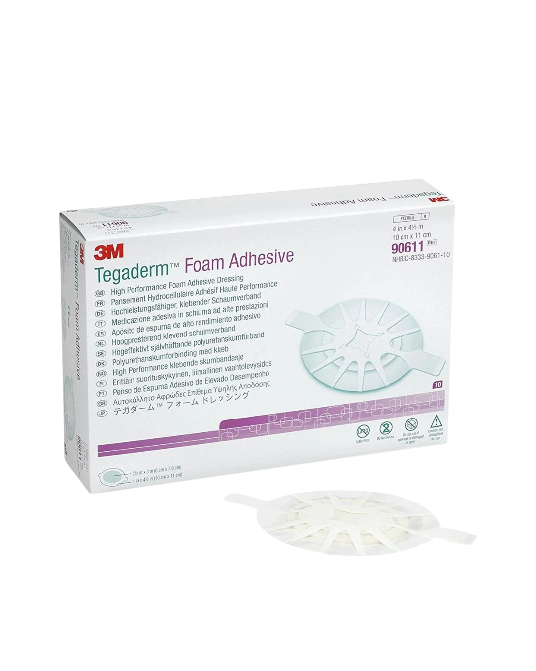 Tegaderm foam adhesive dressing