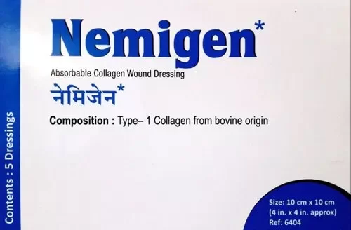Nemigen absorbable collagen wound dressing BY MIL LABORATORIES PVT. LTD